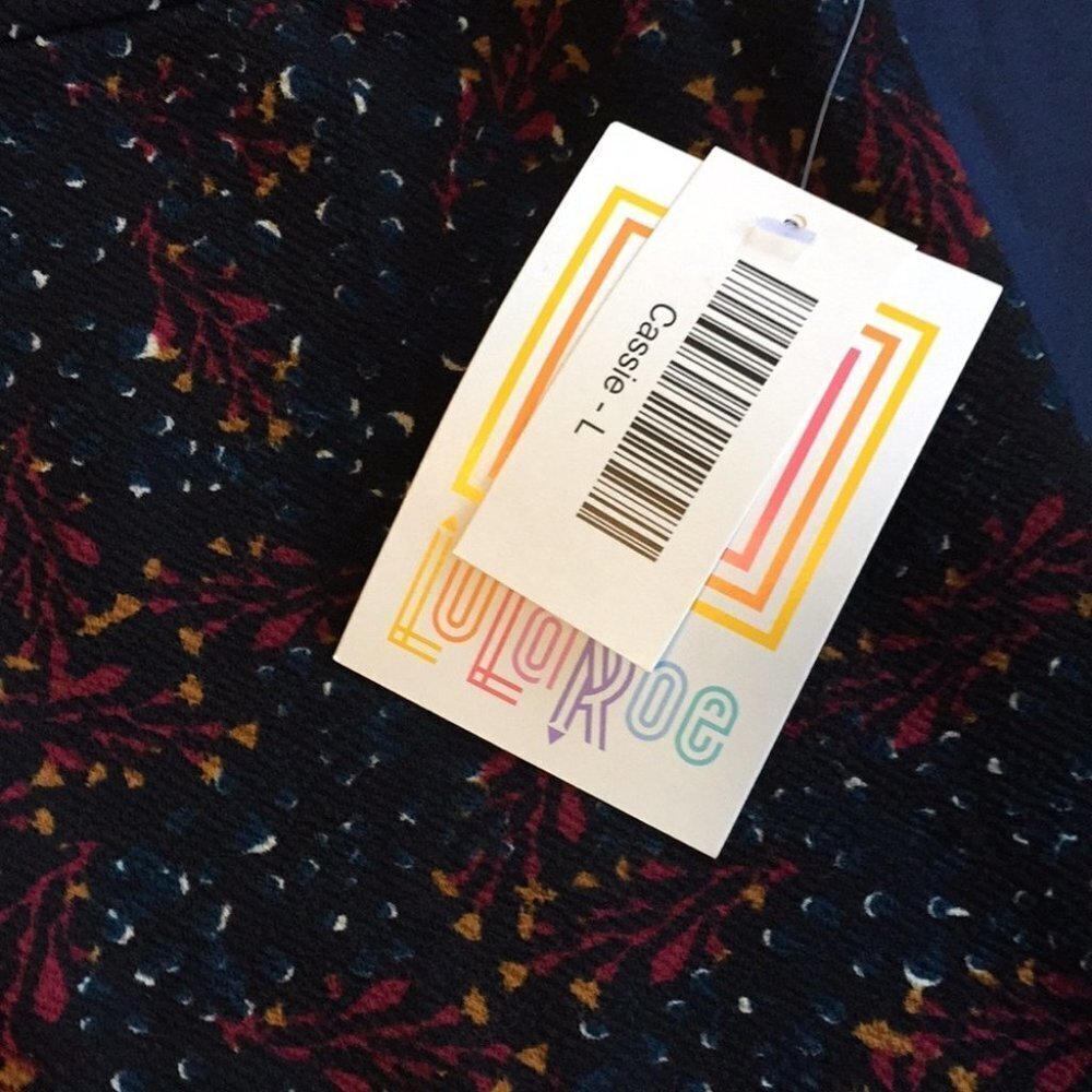 L Lularoe Cassie Skirt - Picture 3 of 3